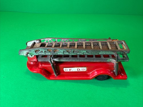 Linemar tin fire truck - tin, no